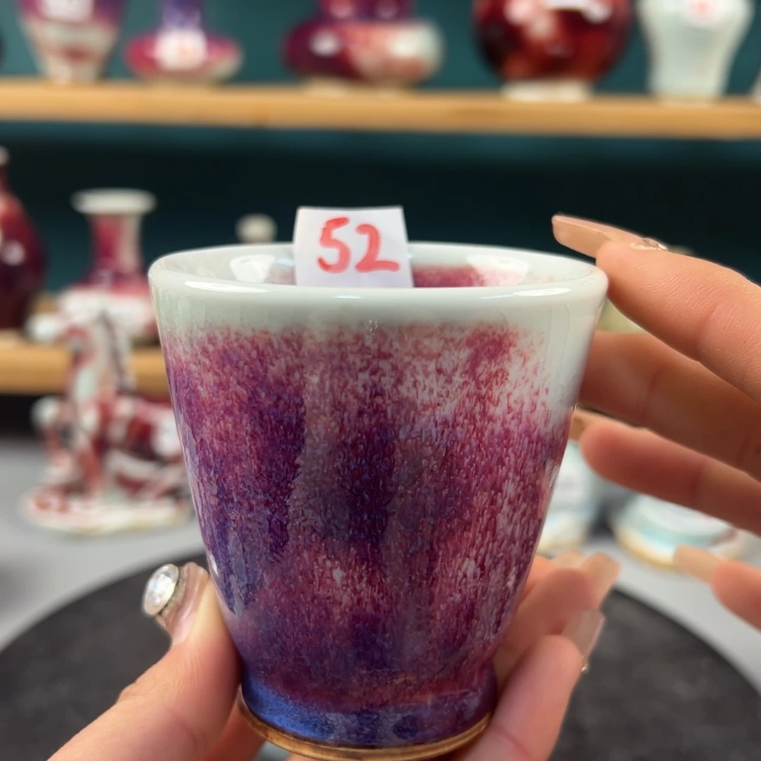 瓷片微瑕主人杯纯手工