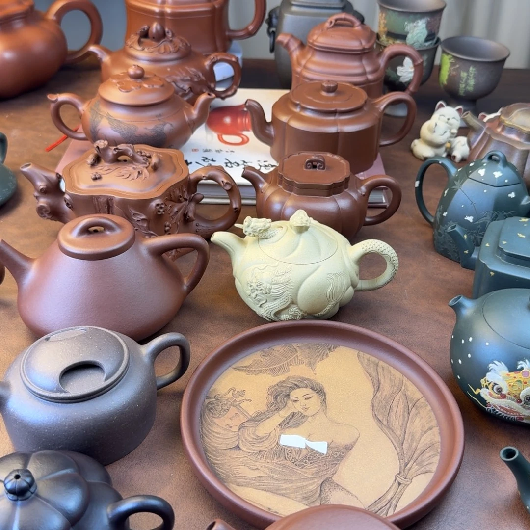 我***豆茶壶紫砂特价福利