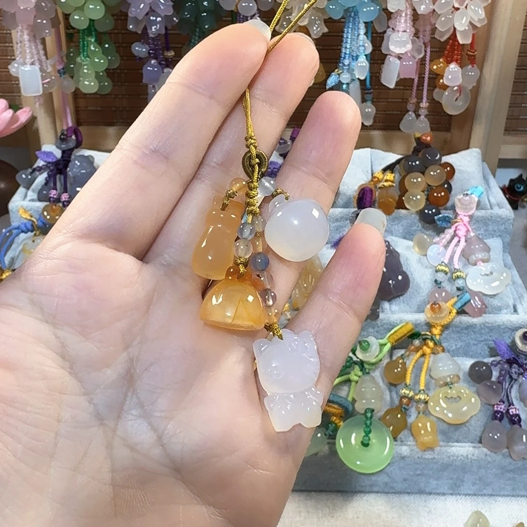 玛瑙/玉髓挂件未镶嵌