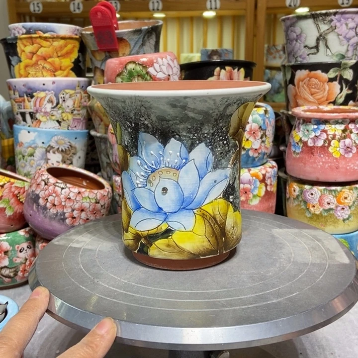 景德镇艺术手绘作品