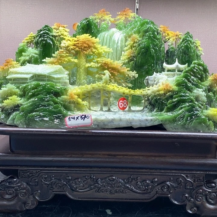 山***南石材家居摆件玉石摆件