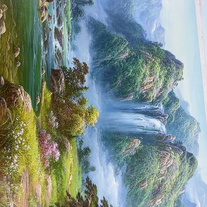 油画恭喜一直一直在