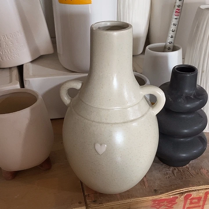 摆件水培陶盆无孔 微瑕介意勿拍