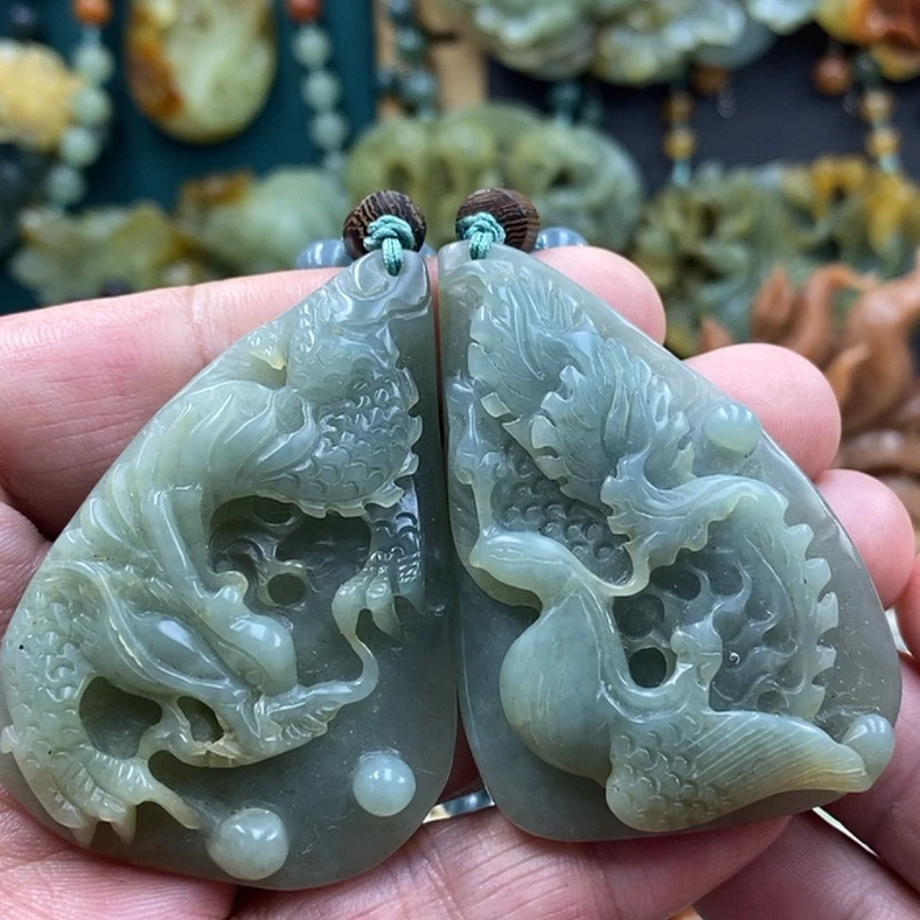 【闪购商品】未镶嵌岫玉吊坠