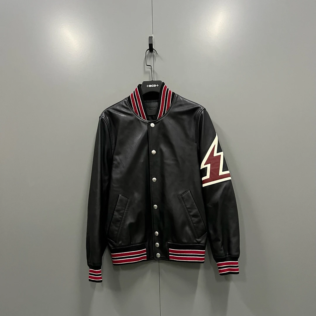 Givenchy 纪梵希 条纹贴标logo夹克 48码/95新/35800/bc008850