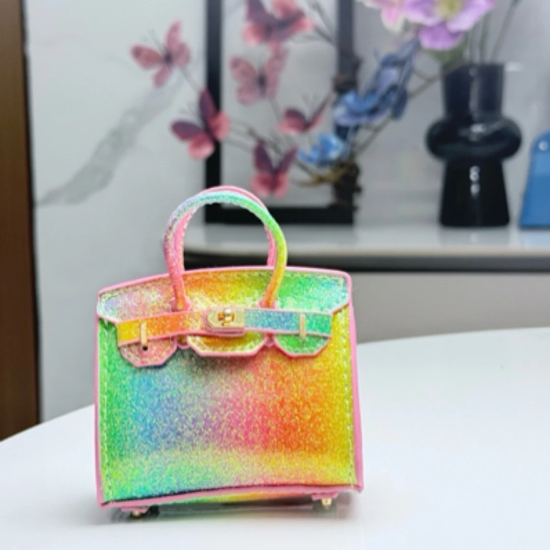 【普皮清仓】超纤皮mini包挂件