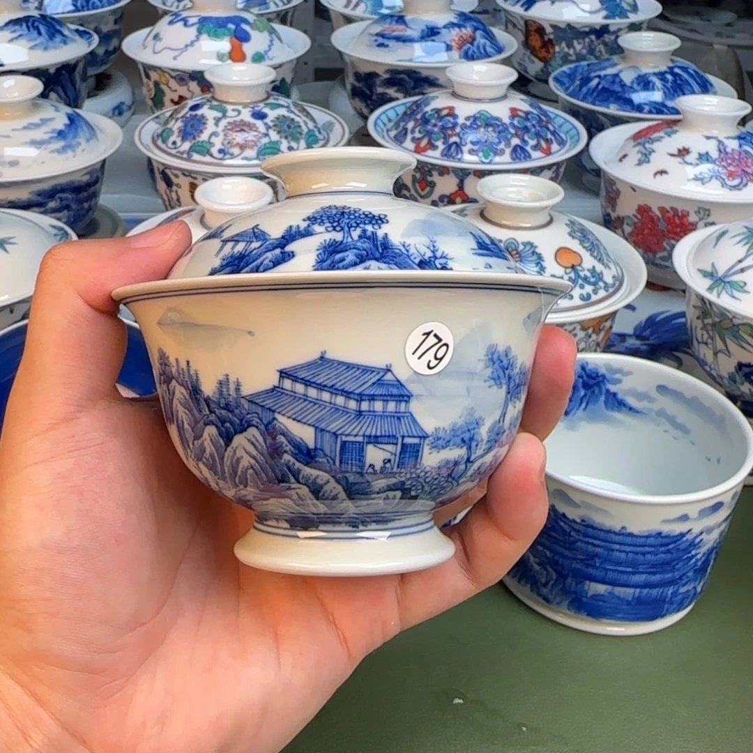 彦祖纯手工手绘茶具179