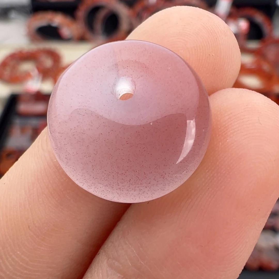 南红玛瑙未镶嵌颈饰公主扣