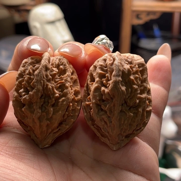 文玩核桃把件楸大胖48