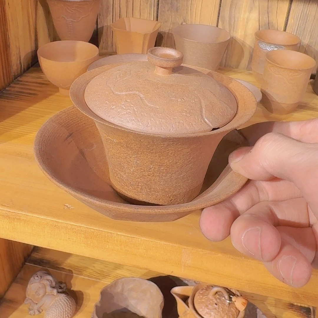 原矿老岩泥茶器系列
