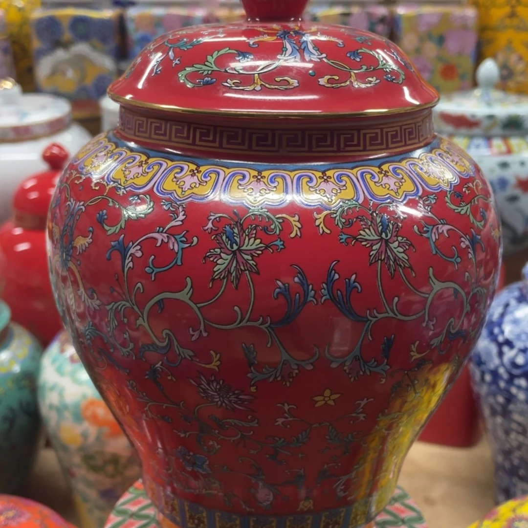 茶叶罐陶瓷罐密封罐呀呀呀