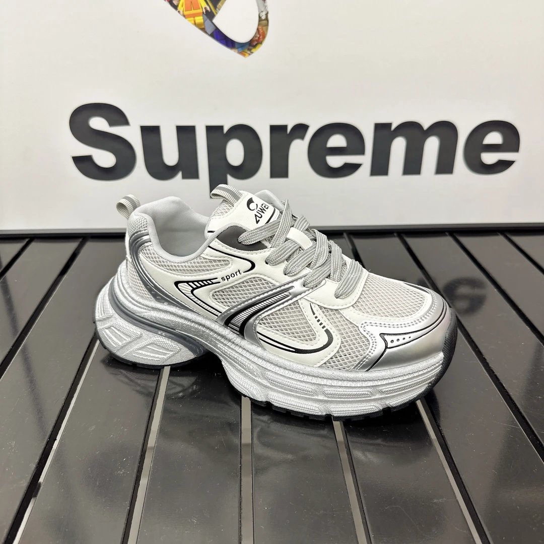 2025夏季新款女款运动休闲鞋老爹鞋老爹鞋