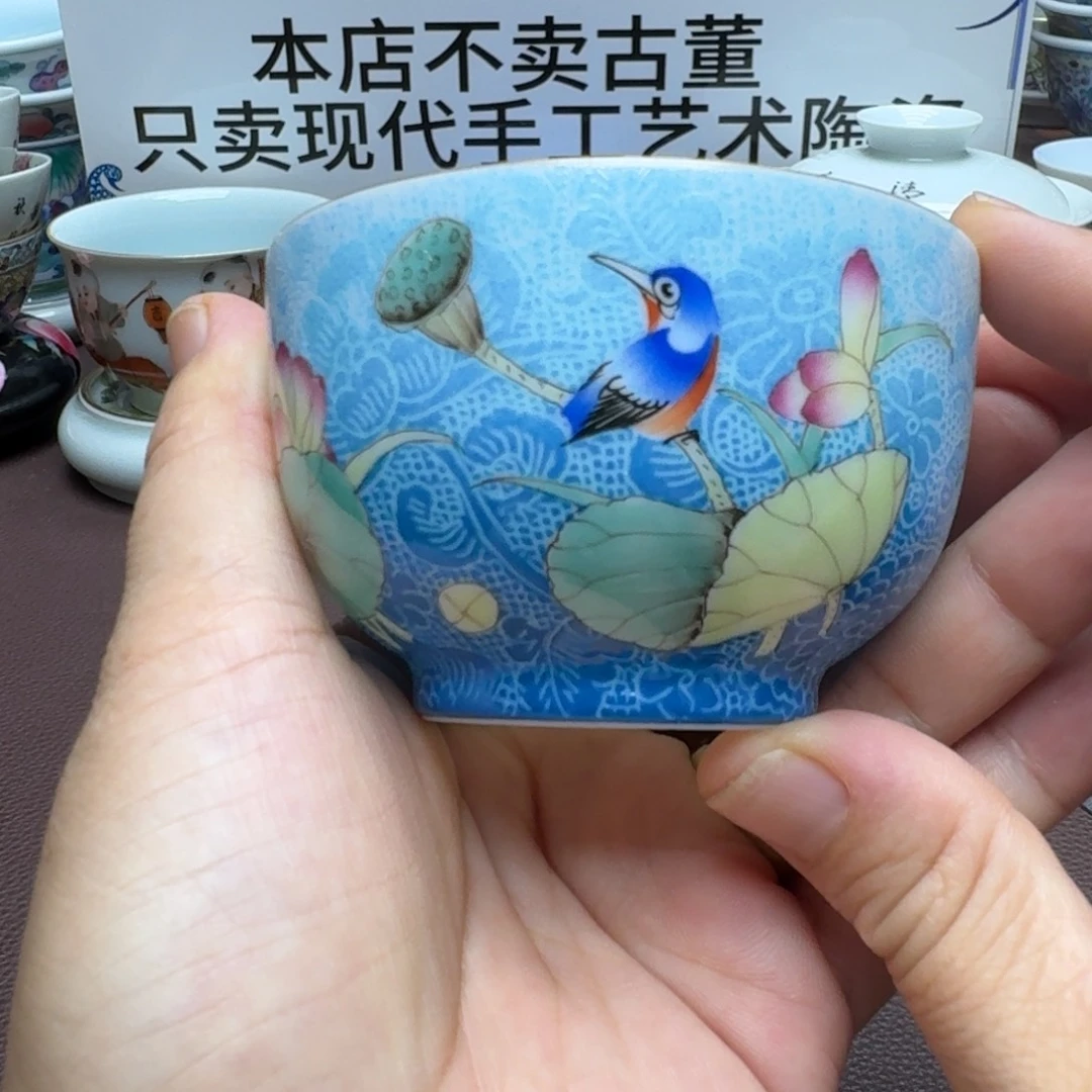 景德镇手工手绘展示