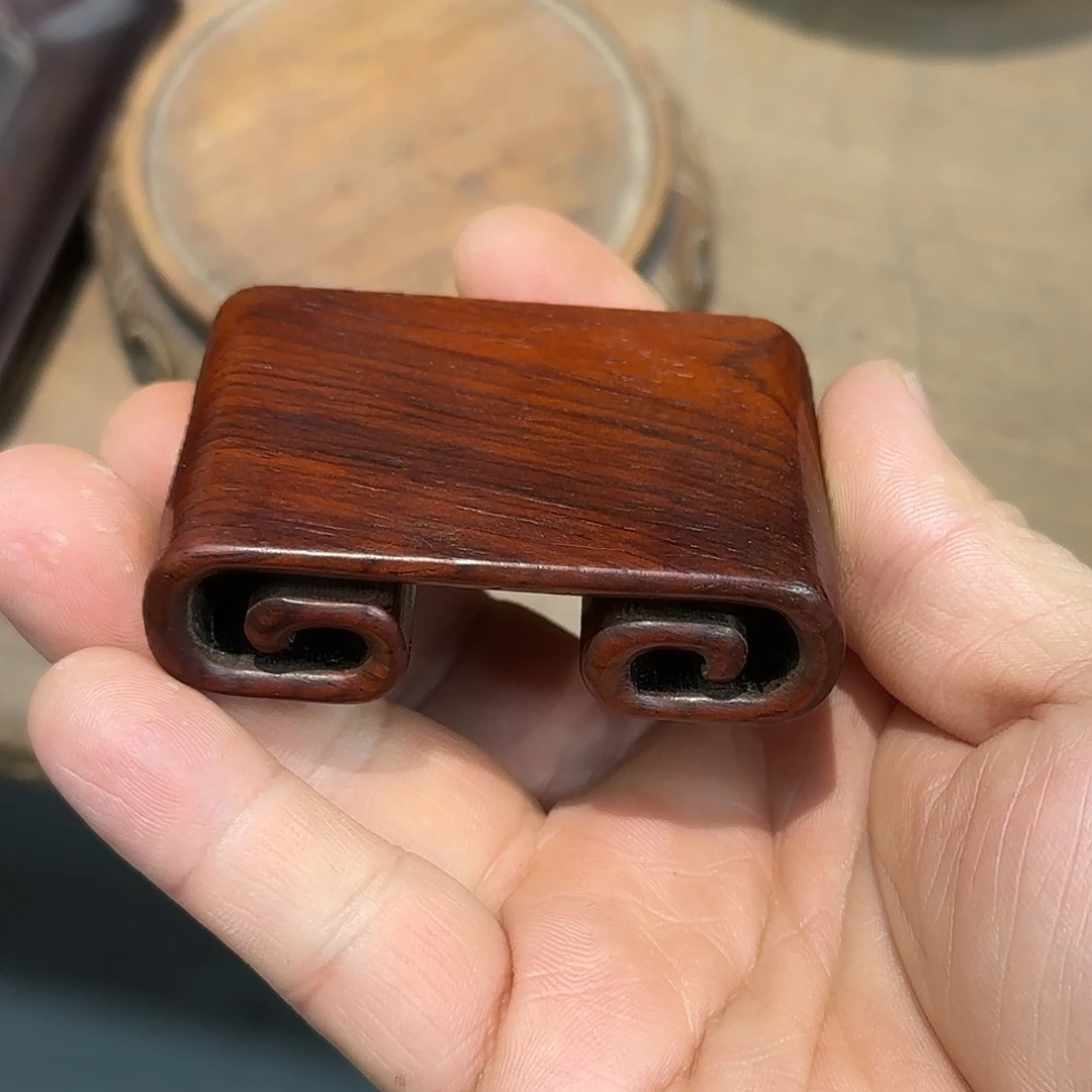 抱***拙红酸枝木类端景台精品