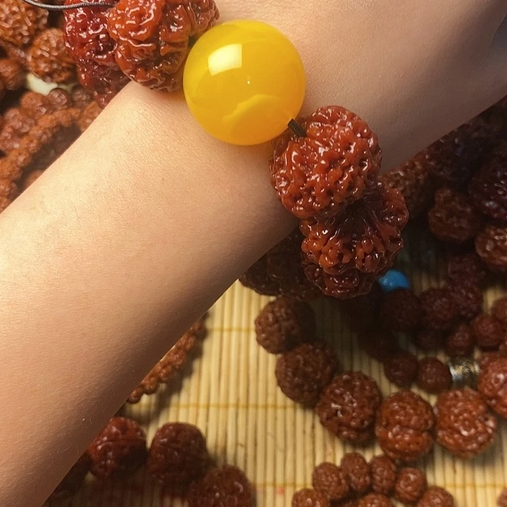 吊坠金刚菩提文***军