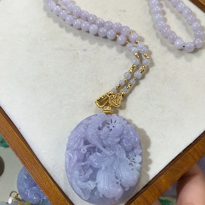 翡翠未镶嵌颈饰翡翠吊坠