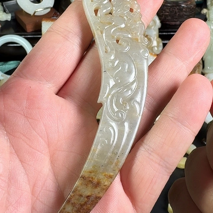 和田玉（糖玉）未镶嵌挂件