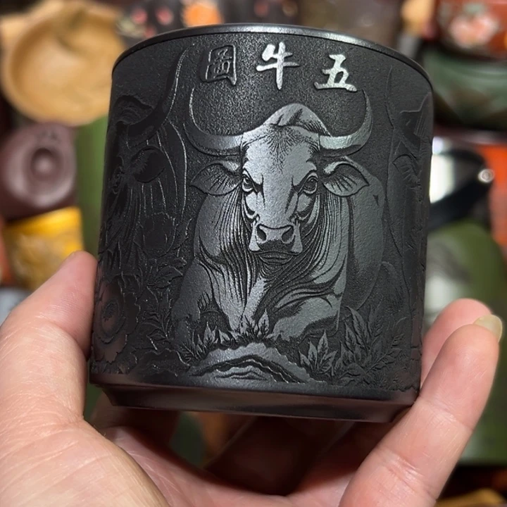 茶杯紫砂宜兴紫砂主人杯