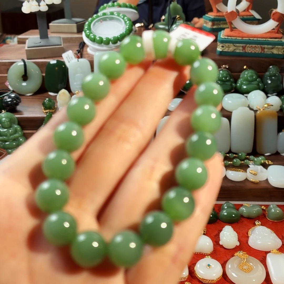 和田玉未镶嵌手串T