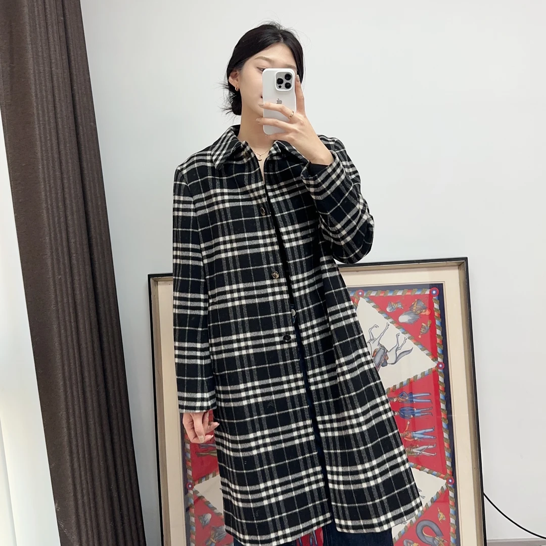 95新 BURBERRY/博柏利 风衣黑色/251205WRR3H02