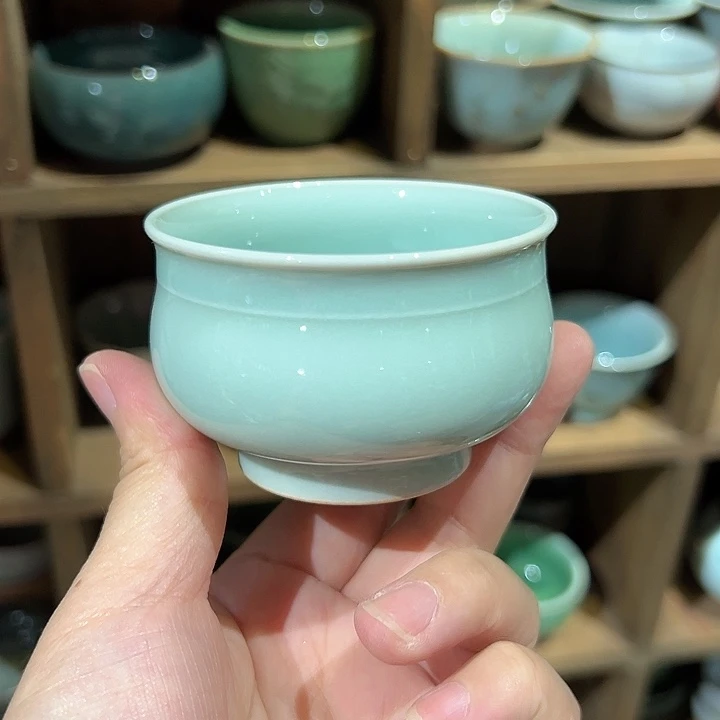 凤*吟龙泉敬悦青瓷特价杯