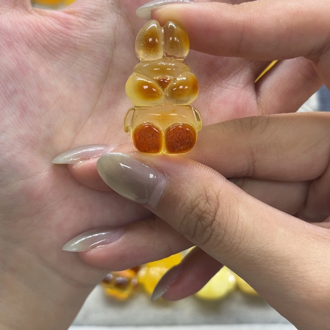 琥珀颈饰未镶嵌天然琥珀