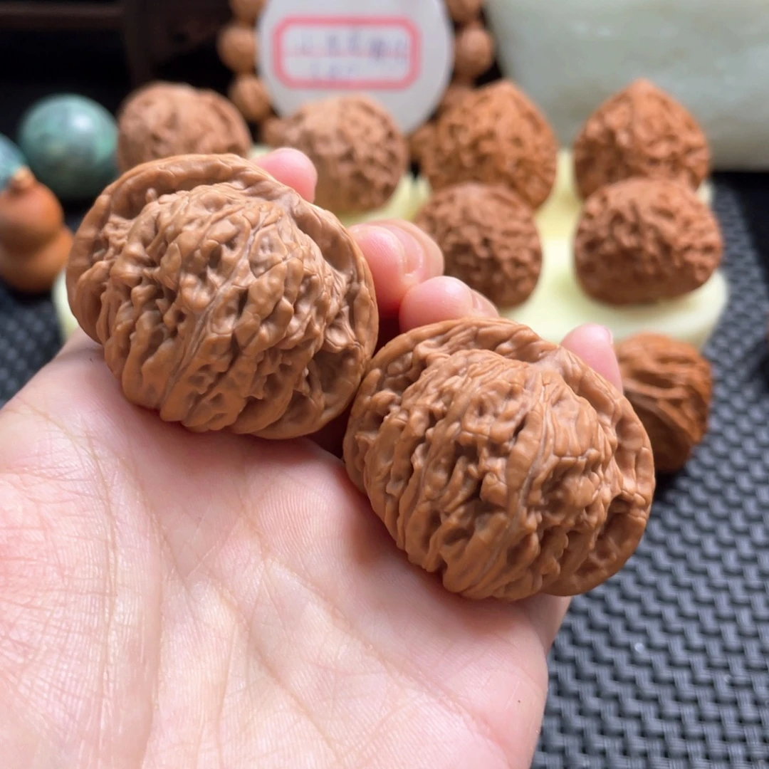 吊坠文玩核桃华坤龙42+全品