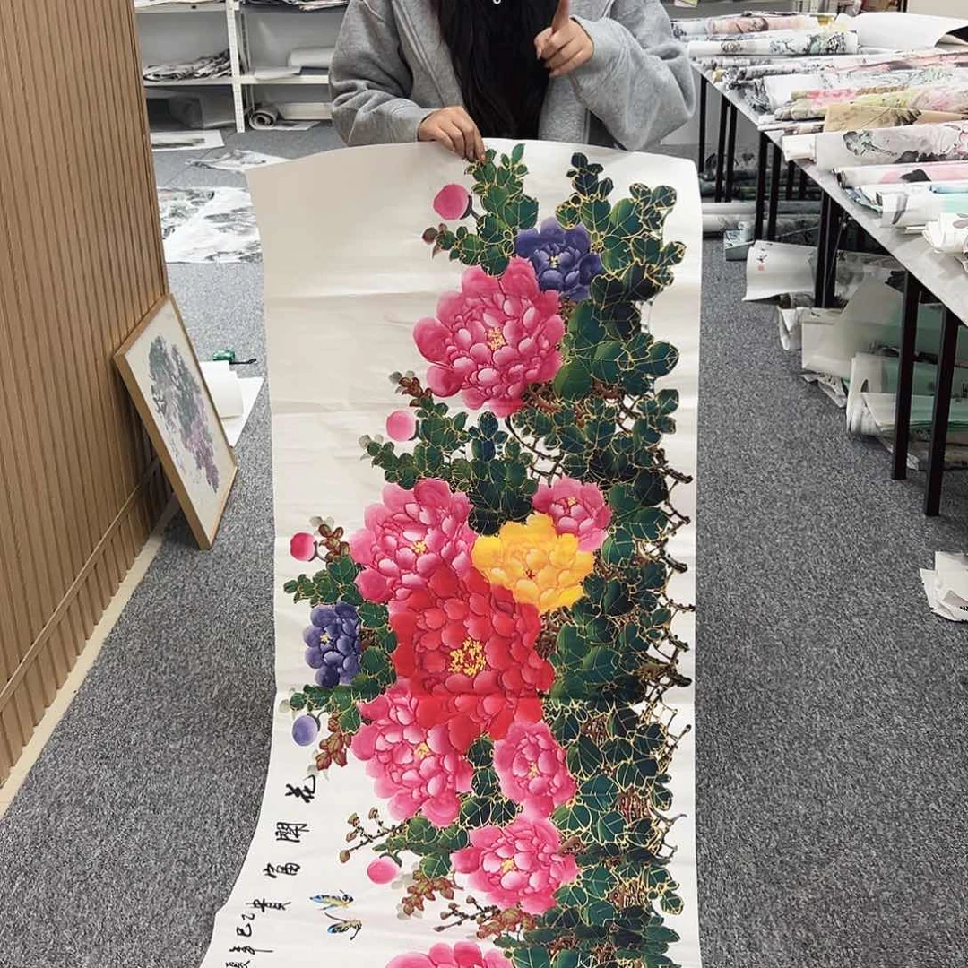 国画国画作品纯手绘