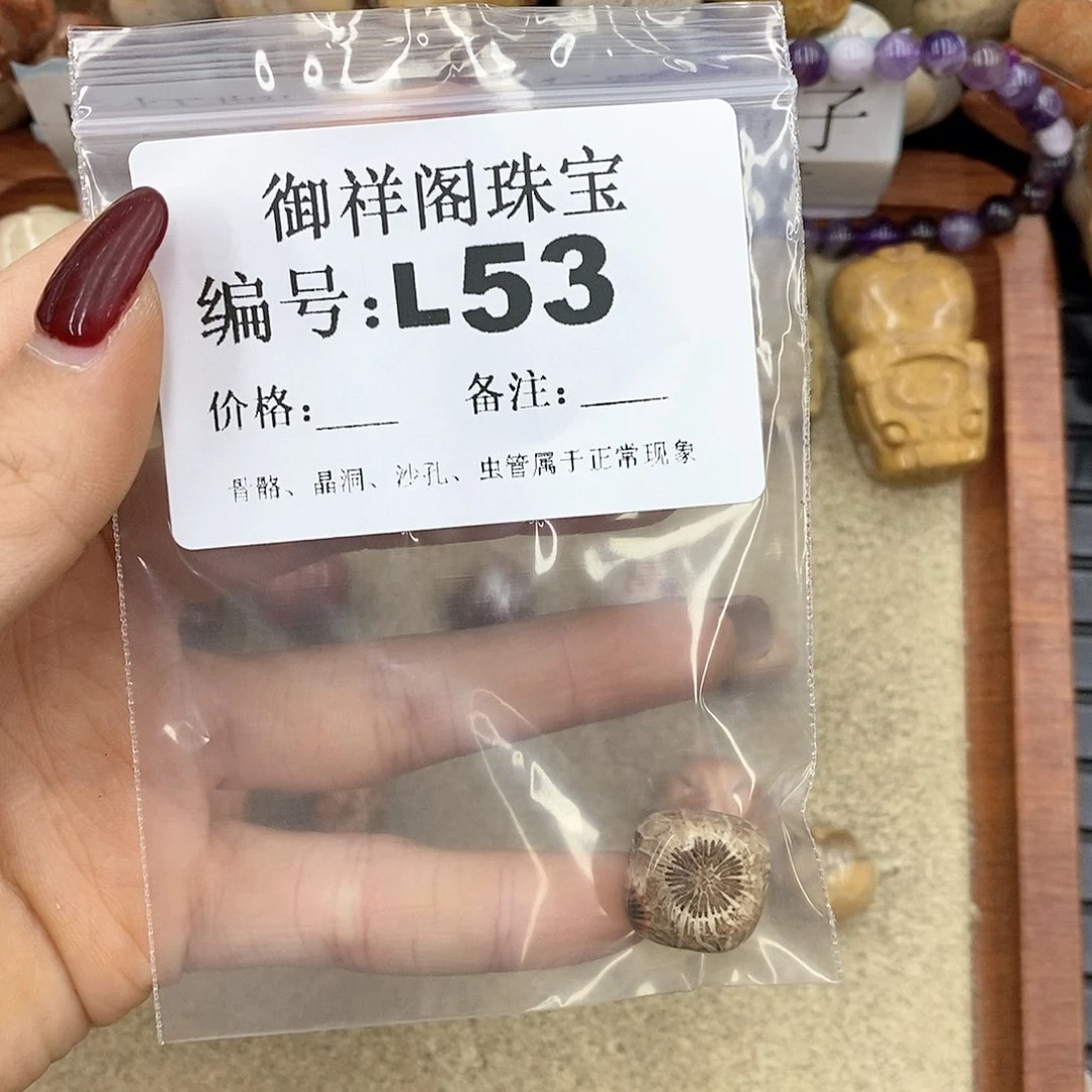 硅化珊瑚（珊瑚玉）n未镶嵌?****?