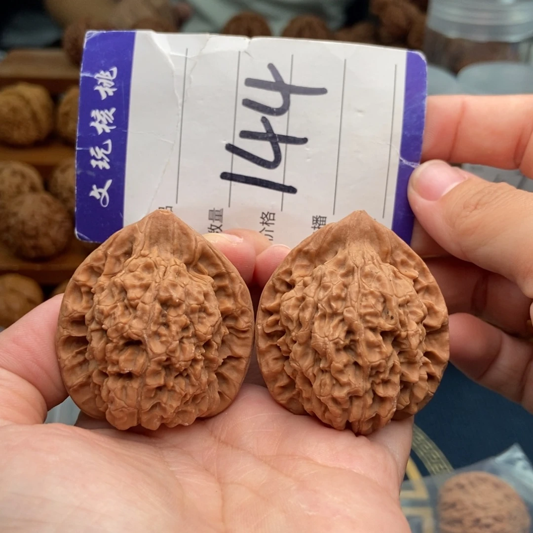 把件文玩核桃40官帽