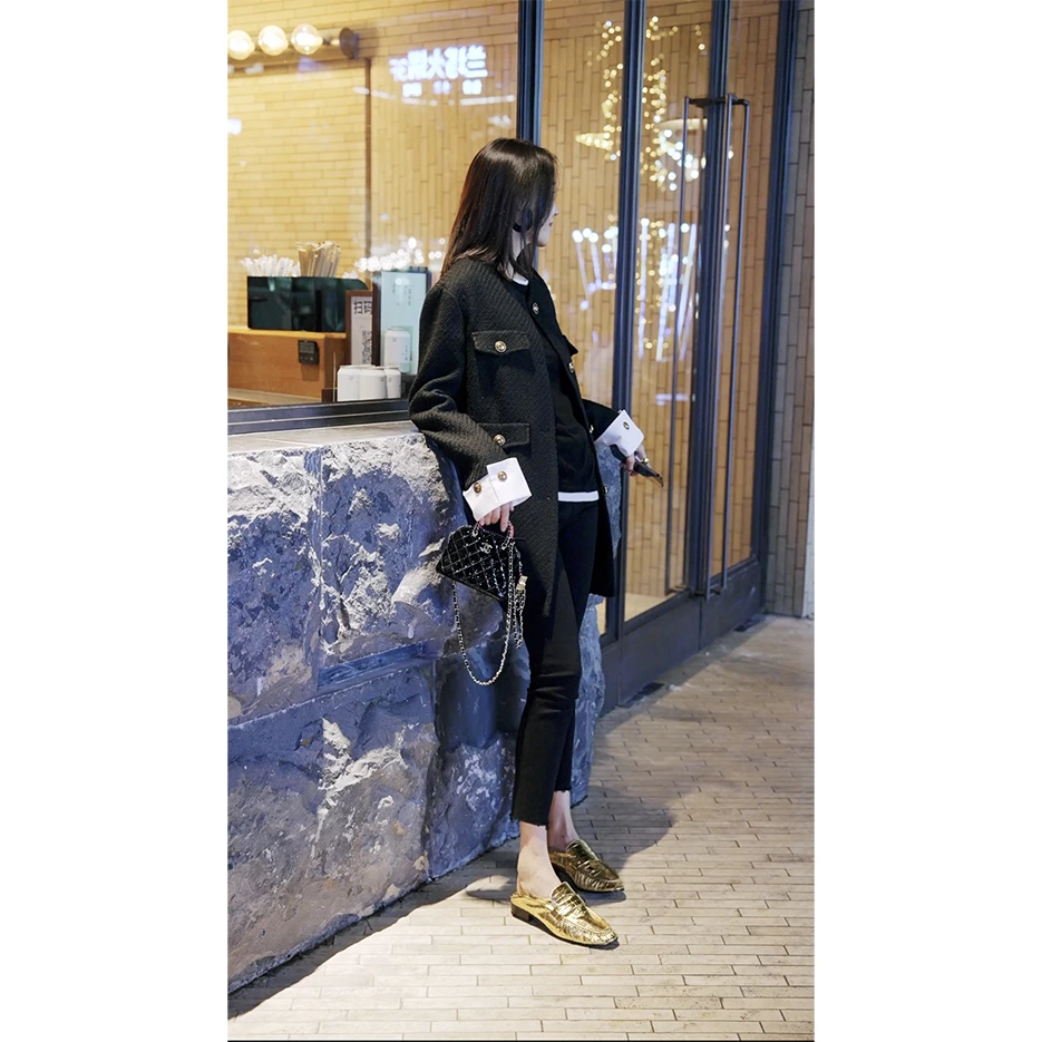 NO退NO换  【FELOCCA】毛边小脚显瘦牛仔裤CC1646