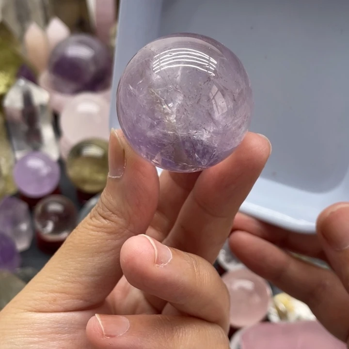 未镶嵌珠宝半成品水晶70号37mm