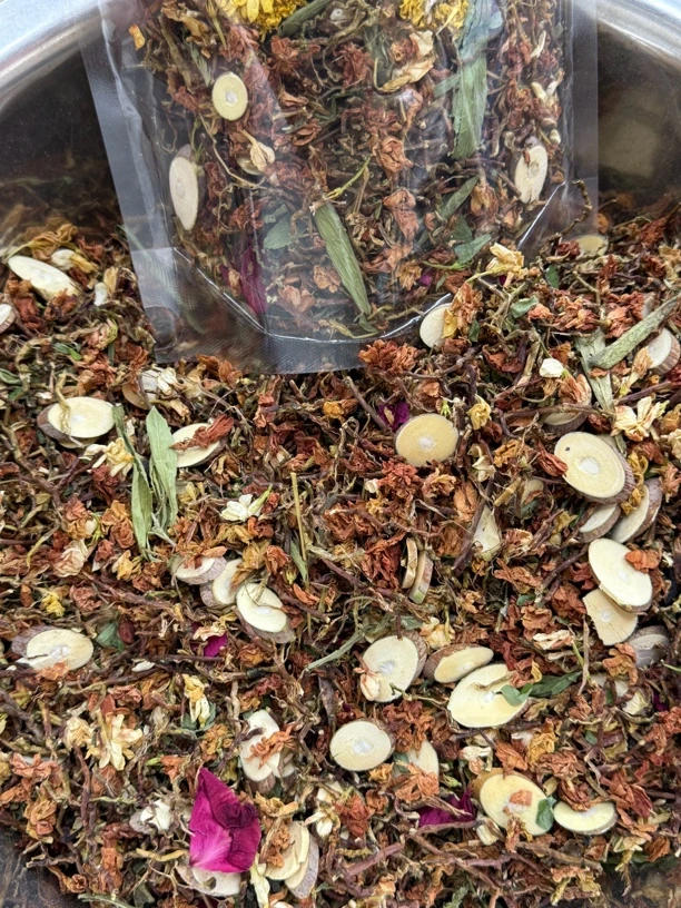 七彩花茶 罗汉果花茶
