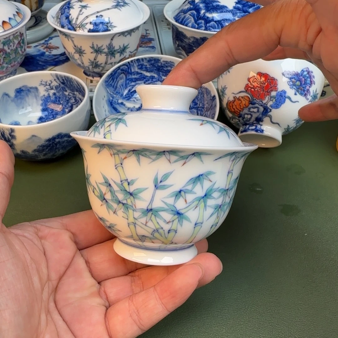 陶纯手工纯手绘茶具332