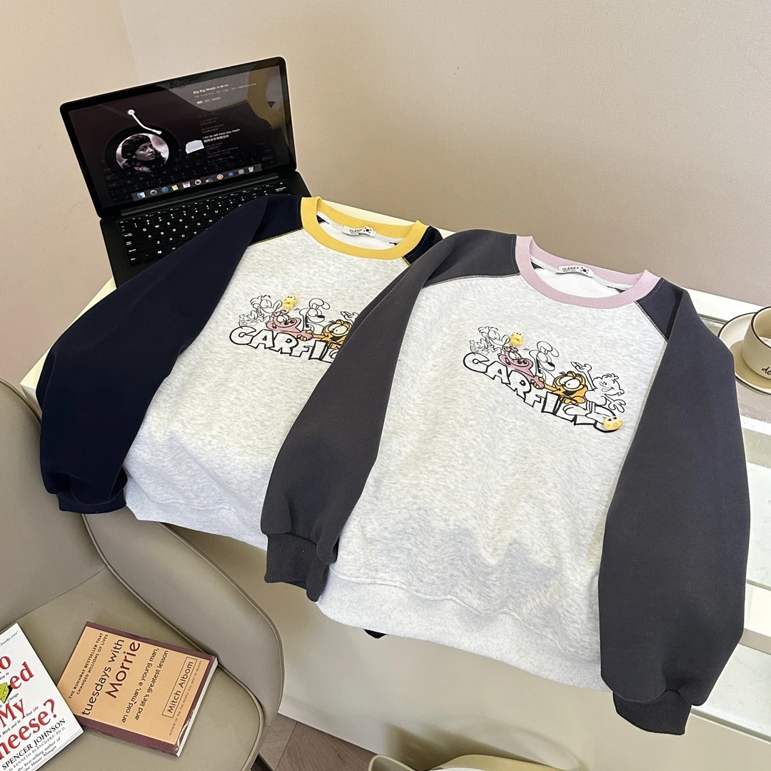 【号码450~499】E春款刺绣圆领卫衣