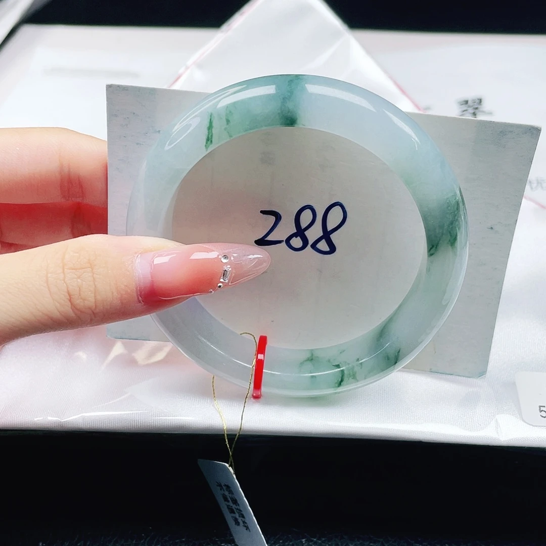 翡翠未镶嵌手镯55
