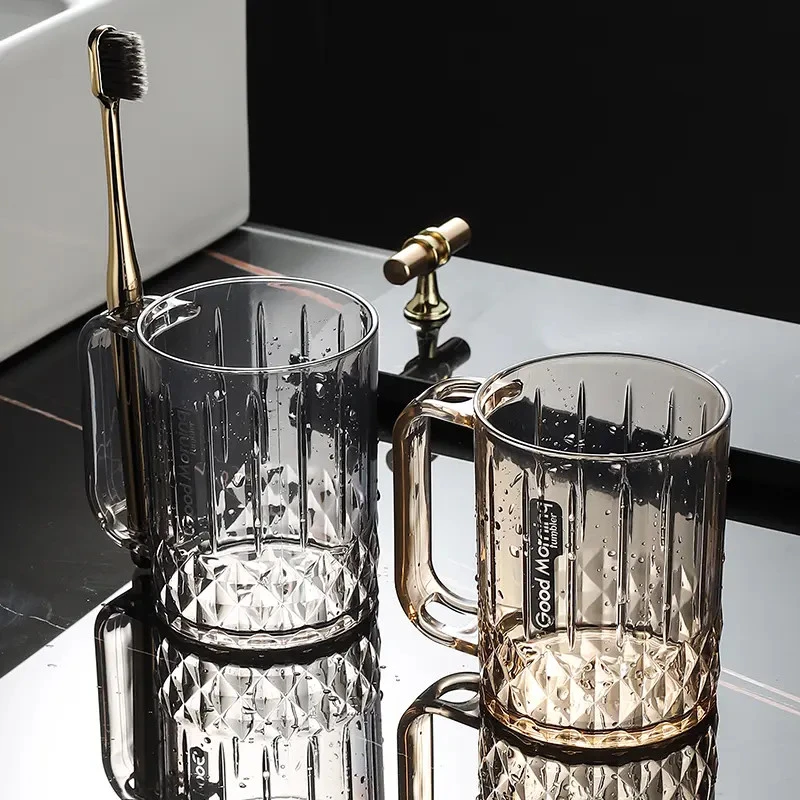 刷牙杯子漱口杯牙刷杯家用新款情侣洗漱杯轻奢网红牙杯杯子家庭装