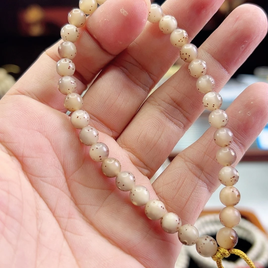 星月菩提手串7mm玉化冰透