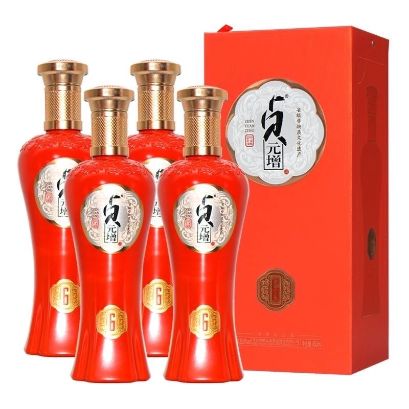 丛台酒丛台贞元增6年不带箱皮4瓶