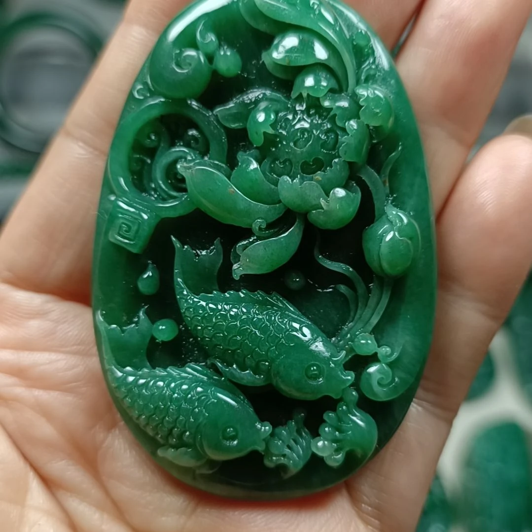 独山玉挂件未镶嵌随*