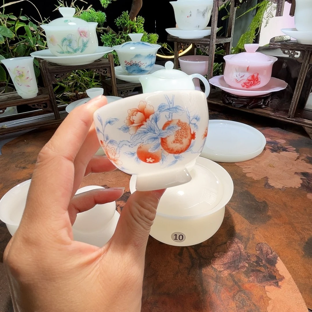 冰晶璞玉榴开百子圆融杯60ml