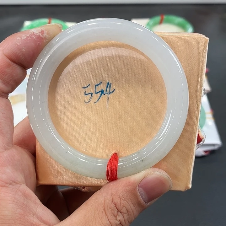 翡翠未镶嵌手镯天然翡翠手镯14号