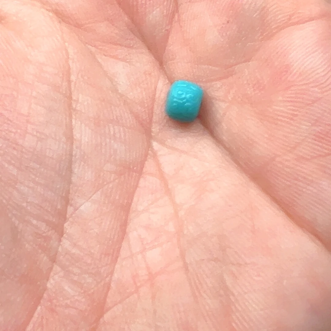 大***蝌未镶嵌绿松石颈饰