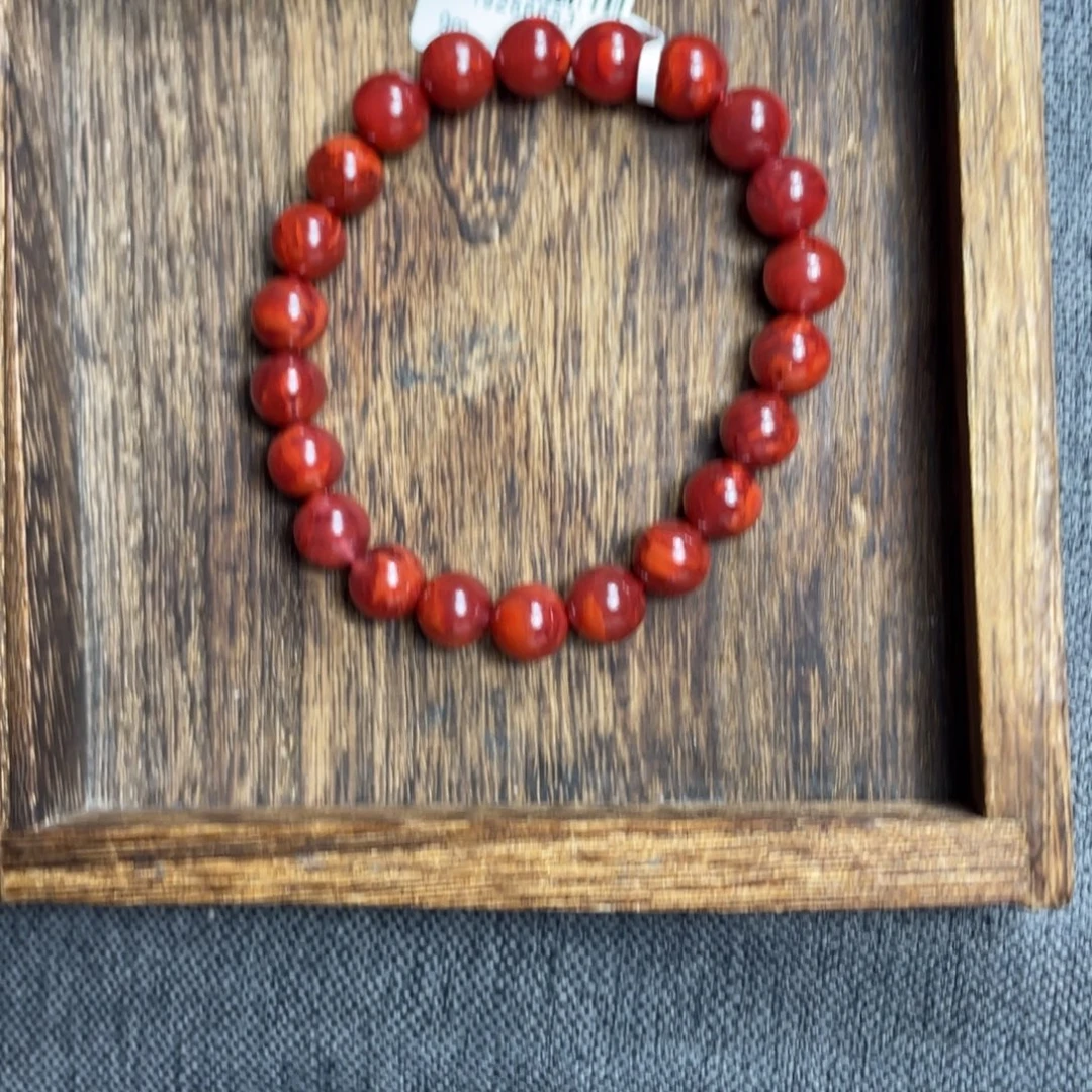 多***金南红玛瑙未镶嵌手串