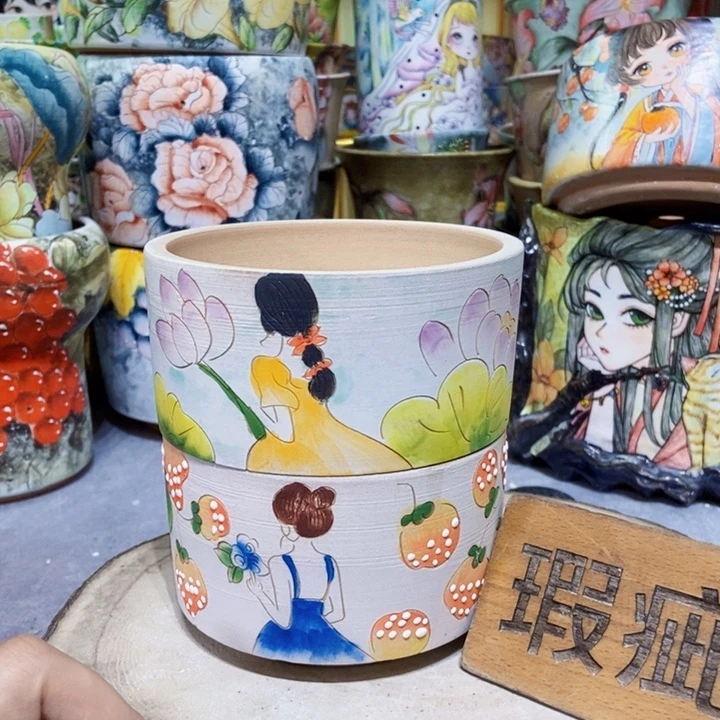 景德镇艺术手绘作品
