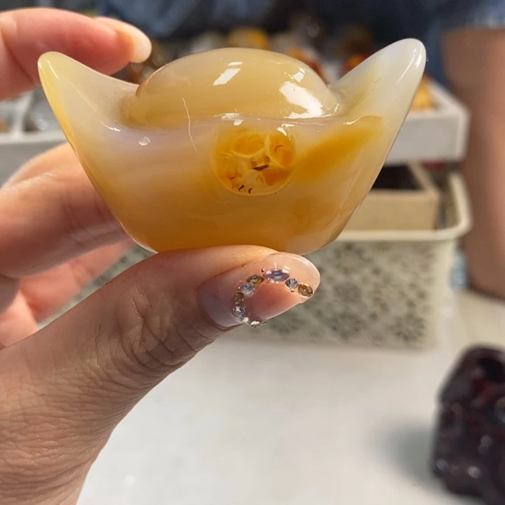 玛瑙/玉髓吊坠(不含链)未镶嵌