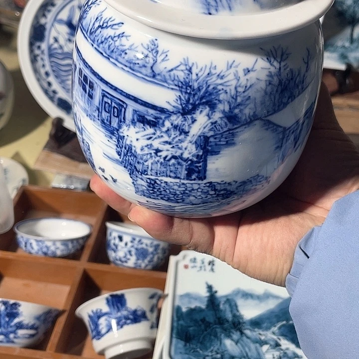 瓷片记*景德镇瓷器手工手绘