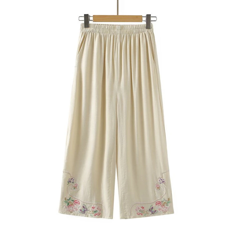 【格格裤】休闲新中式阔腿裤