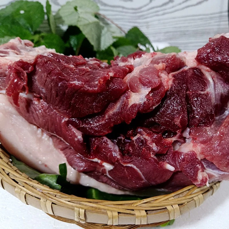 恩施土猪肉（500g起拍）顺丰包邮 次日送达