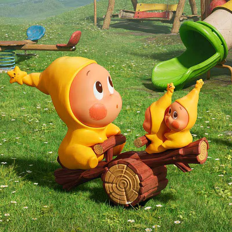 123！星星人系列手办盲盒潮流玩具时尚礼物摆件